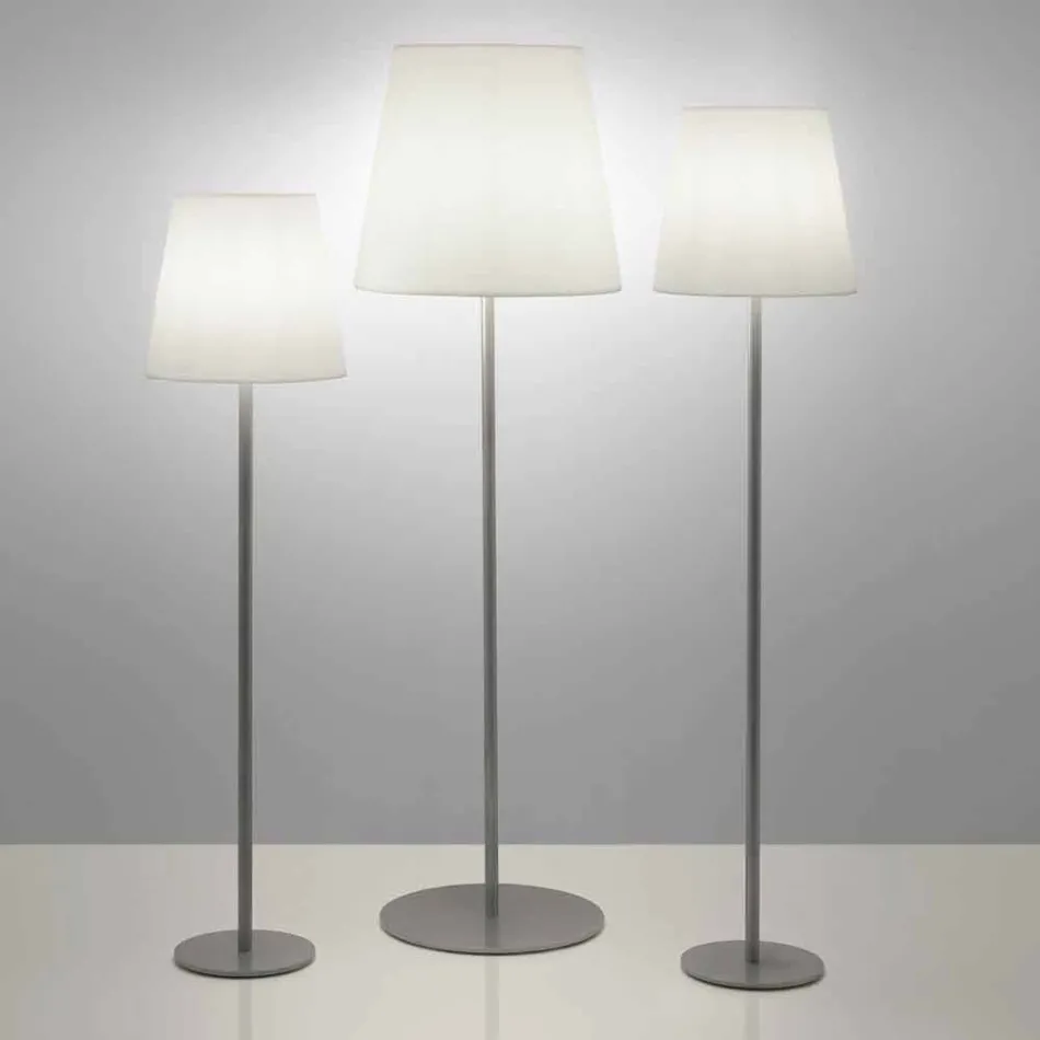 Floor lamp design Ali Baba Steel Slide metal made in Italy Viadurini