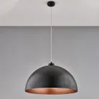 Elegant Glass and Metal Lamp Made in Italy for Refined Interiors - Deneb Viadurini