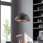 Elegant Glass and Metal Lamp Made in Italy for Refined Interiors - Deneb Viadurini