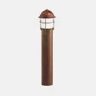 Garden Lamp Bollard in Copper, Brass and Glass 2 Sizes - Garden by Il Fanale Viadurini