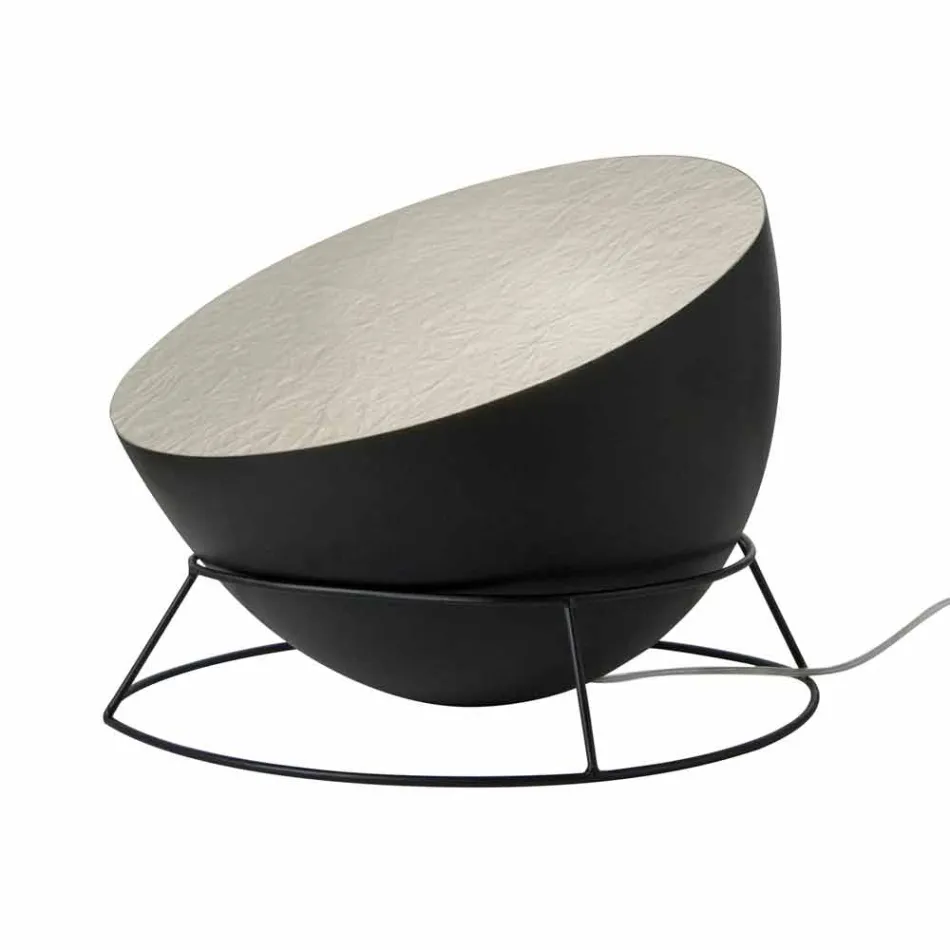 In-es.artdesign H2o F colored steel and nebulite floor lamp Viadurini