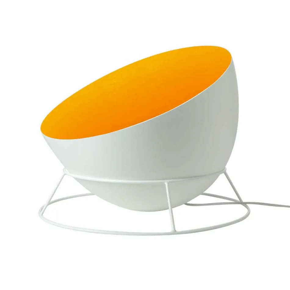 In-es.artdesign H2o F colored steel and nebulite floor lamp Viadurini