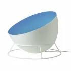In-es.artdesign H2o F colored steel and nebulite floor lamp Viadurini