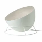 In-es.artdesign H2o F colored steel and nebulite floor lamp Viadurini