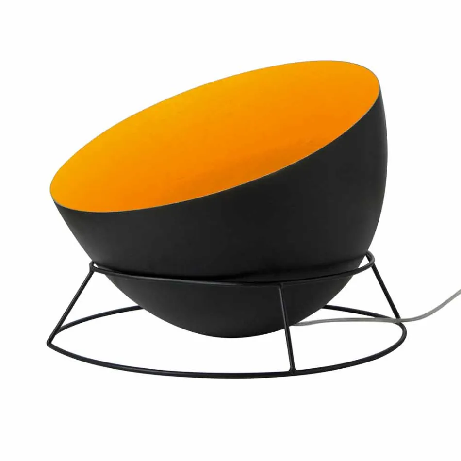 In-es.artdesign H2o F colored steel and nebulite floor lamp Viadurini