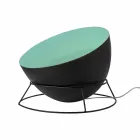 In-es.artdesign H2o F colored steel and nebulite floor lamp Viadurini