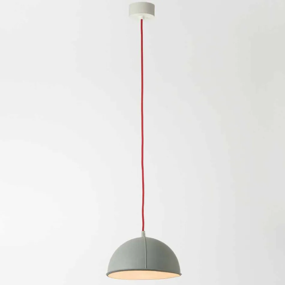In-es.artdesign Pop 1 modern suspension lamp in laprene Viadurini