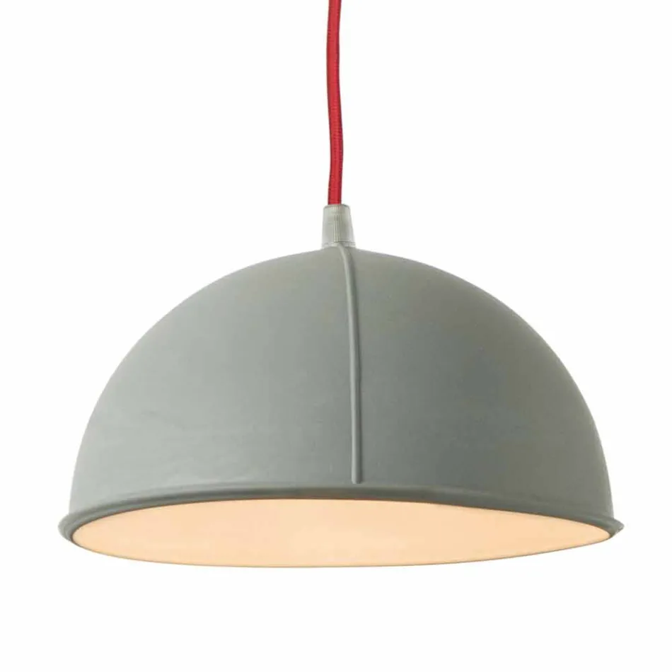 In-es.artdesign Pop 1 modern suspension lamp in laprene Viadurini