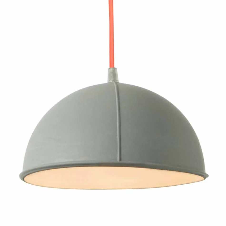 In-es.artdesign Pop 1 modern suspension lamp in laprene Viadurini