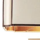 Modern design table lamp in solid wood Grilli Zarafa made Italy Viadurini