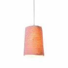 Nebulite and wool suspension lamp In.es.artdesign Paint Stripe Viadurini