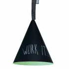 Resin suspension lamp In-es.artdesign Jazz Modern blackboard Viadurini