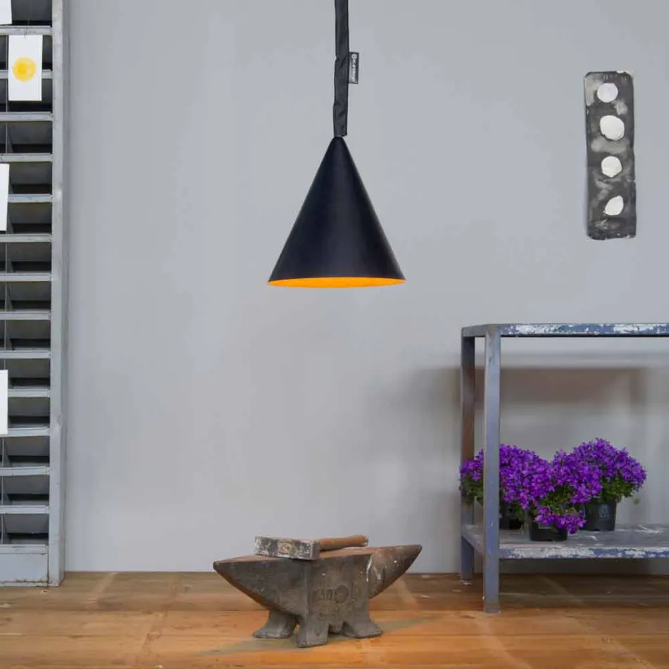 Resin suspension lamp In-es.artdesign Jazz Modern blackboard Viadurini