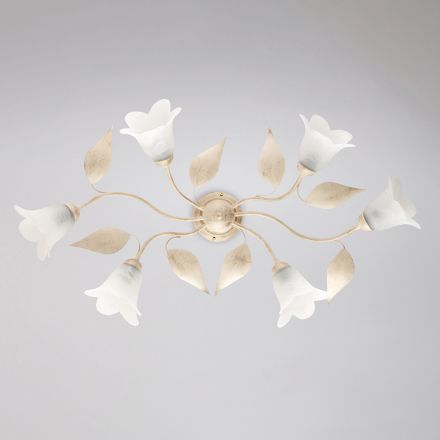 Made in Italy, glass and metal lamp for stylish furnishings – Sirio Viadurini