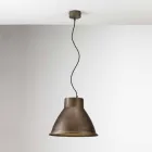 Industrial lamp in iron suspension Loft Media Il Fanale Viadurini
