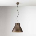 Designer pendant light made of iron Loft Medium Il Fanale