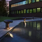 Led Garden Lamp in Gray or Brown Cast Iron Design - Bitta by Il Fanale Viadurini