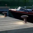 Design Led Garden Lamp in Gray or Brown Cast Iron - Bitta by Il Fanale Viadurini