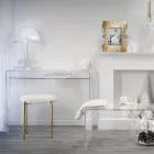 Led Table Lamp in Transparent Plexiglass Made in Italy - Odette Viadurini