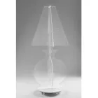 Modern Laser Marked Plexiglass Floor Lamp 3 Sizes - Raissa Viadurini
