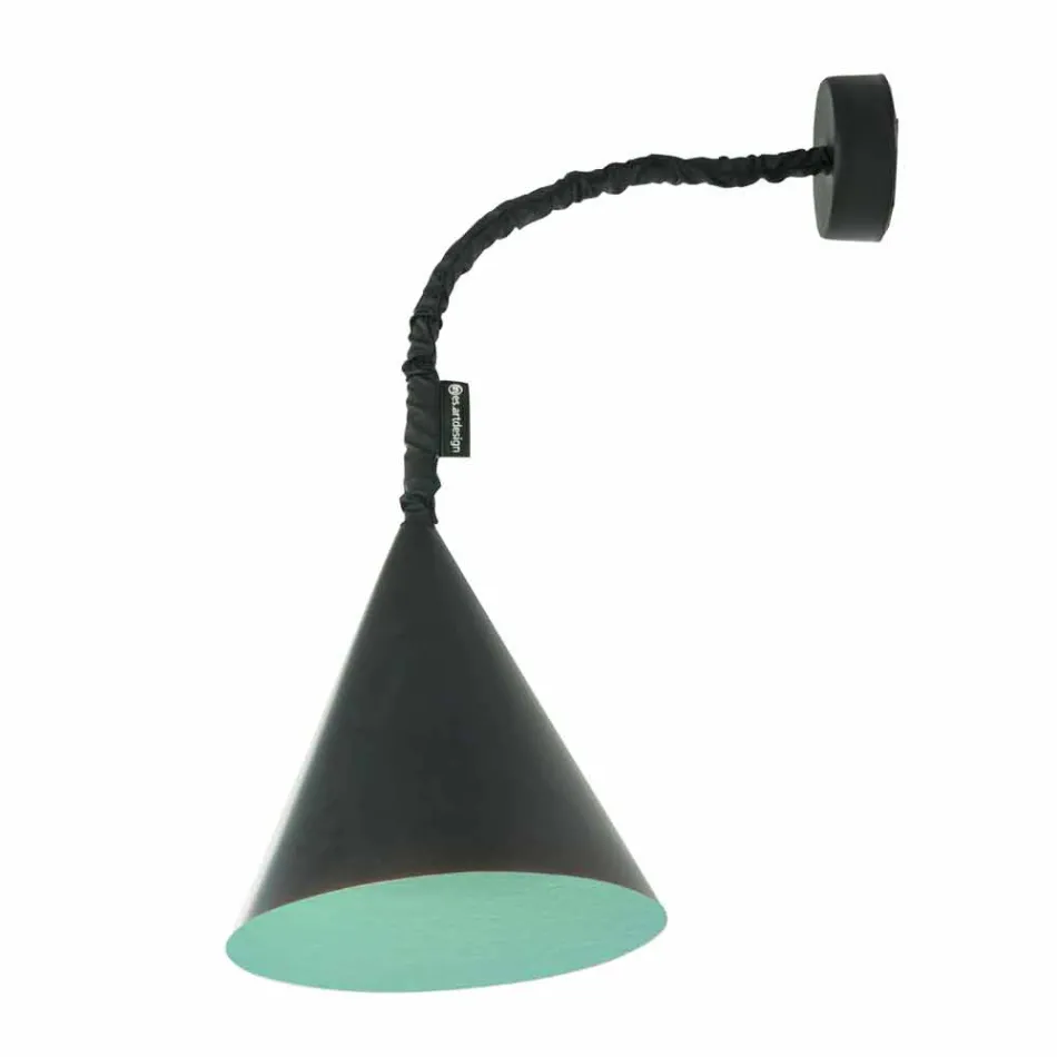 Modern wall lamp In-es.artdesign Jazz blackboard in resin Viadurini