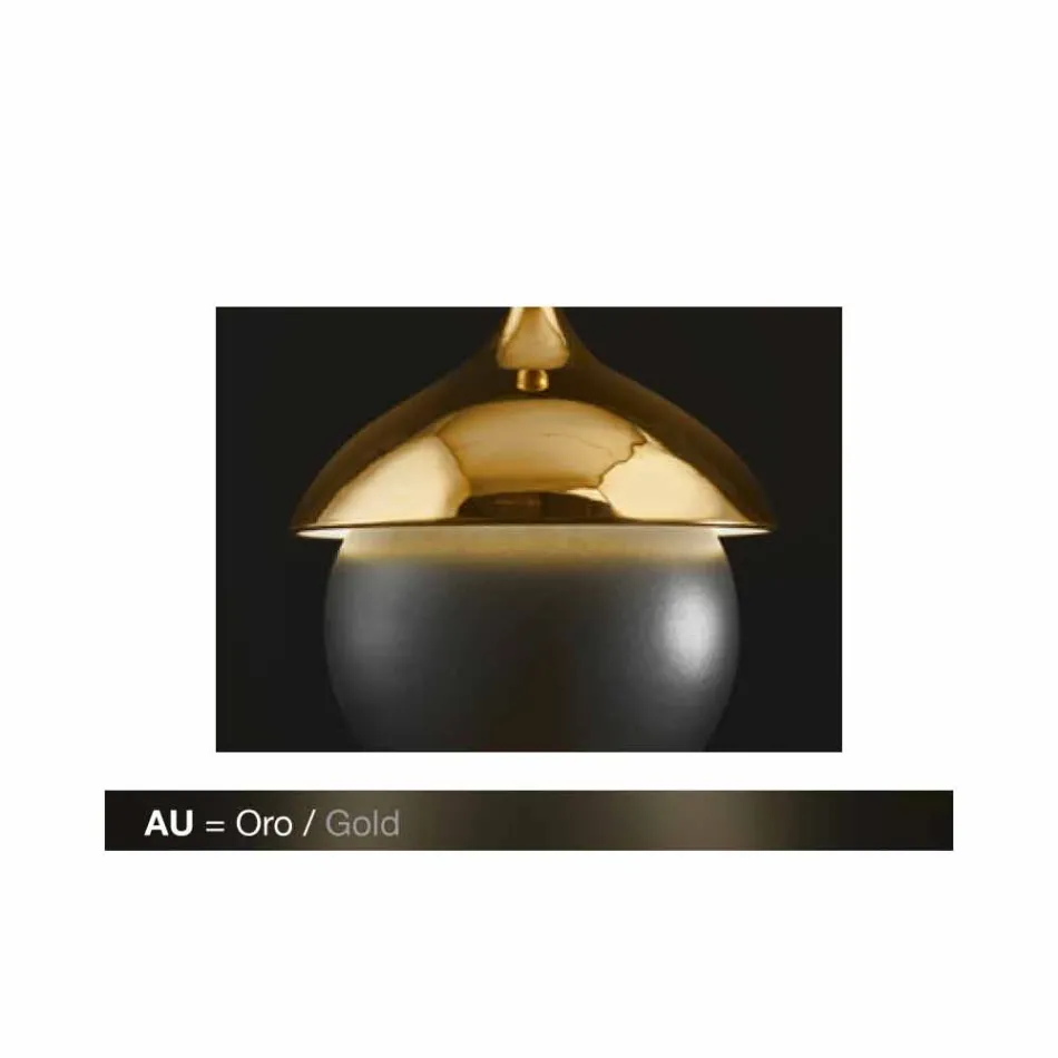 Modern lamp hanging ceramic The Lustri 9 Viadurini