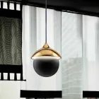 Modern lamp hanging ceramic The Lustri 9 Viadurini
