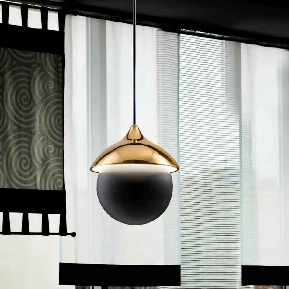 Modern lamp hanging ceramic The Lustri 9 Viadurini