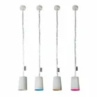 Modern suspension lamp In-es.artdesign Paint Painted concrete Viadurini