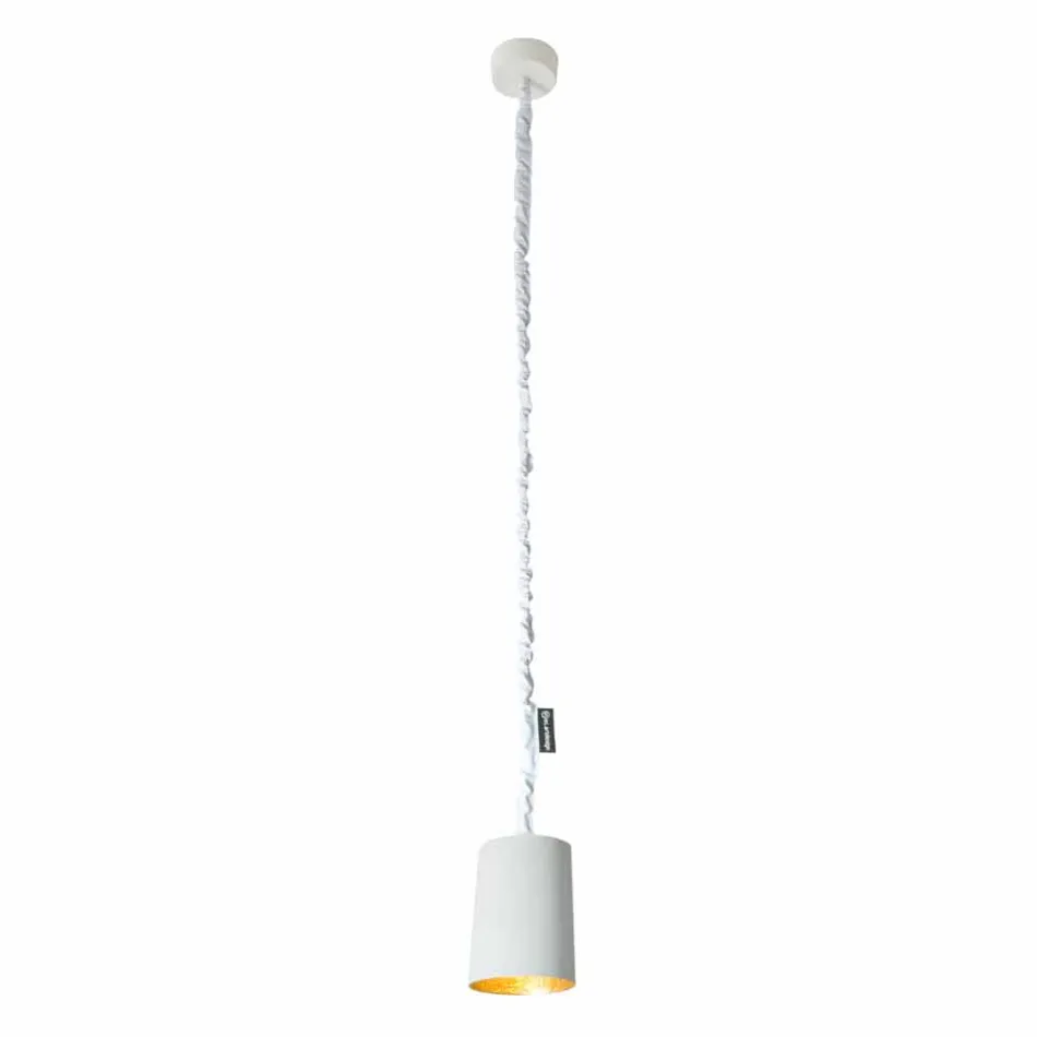Modern suspension lamp In-es.artdesign Paint Painted concrete Viadurini