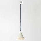 Modern suspension lamp In-es.artdesign Pop 2 laprene colored Viadurini