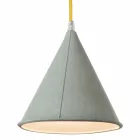Modern suspension lamp In-es.artdesign Pop 2 laprene colored Viadurini