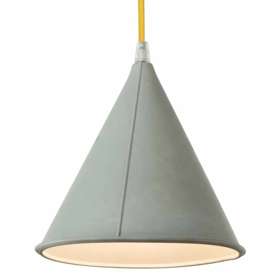 Modern suspension lamp In-es.artdesign Pop 2 laprene colored Viadurini