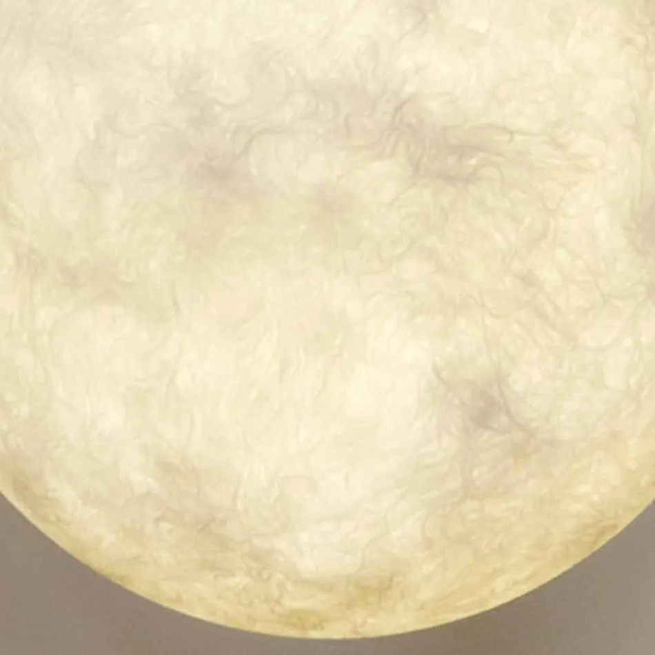 Modern wall lamp In-es.artdesign A. Moon in nebulite Viadurini