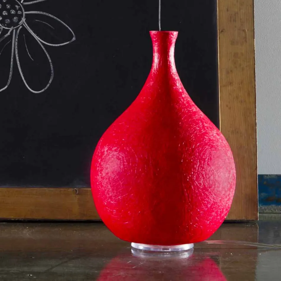 In-es.artdesign Luce Liquida2 modern table lamp in nebulite Viadurini