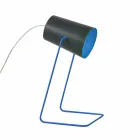 In-es.artdesign Paint T modern table lamp with blackboard effect Viadurini