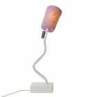 In-es.artdesign Paint T Stripe modern table lamp in wool Viadurini