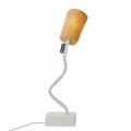 In-es.artdesign Paint T Stripe modern table lamp in wool