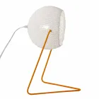 Modern table lamp In-es.artdesign Trama T1 handmade cotton Viadurini