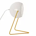 Modern table lamp In-es.artdesign Trama T1 handmade cotton Viadurini