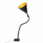 Modern floor lamp In-es.artdesign Flower Blackboard in resin Viadurini