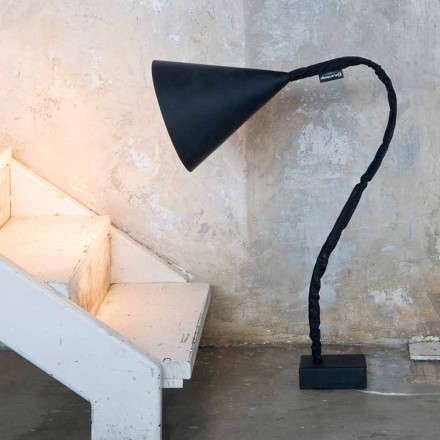 Modern floor lamp In-es.artdesign Flower Blackboard in resin Viadurini