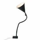 Modern floor lamp In-es.artdesign Flower Blackboard in resin Viadurini