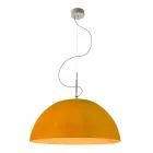 In-es.artdesign Half Moon Nebulite modern suspension lamp Viadurini
