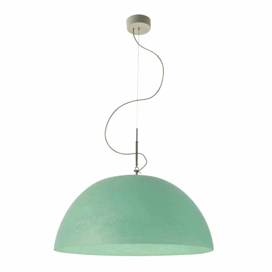 In-es.artdesign Half Moon Nebulite modern suspension lamp Viadurini