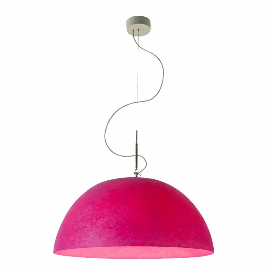In-es.artdesign Half Moon Nebulite modern suspension lamp Viadurini