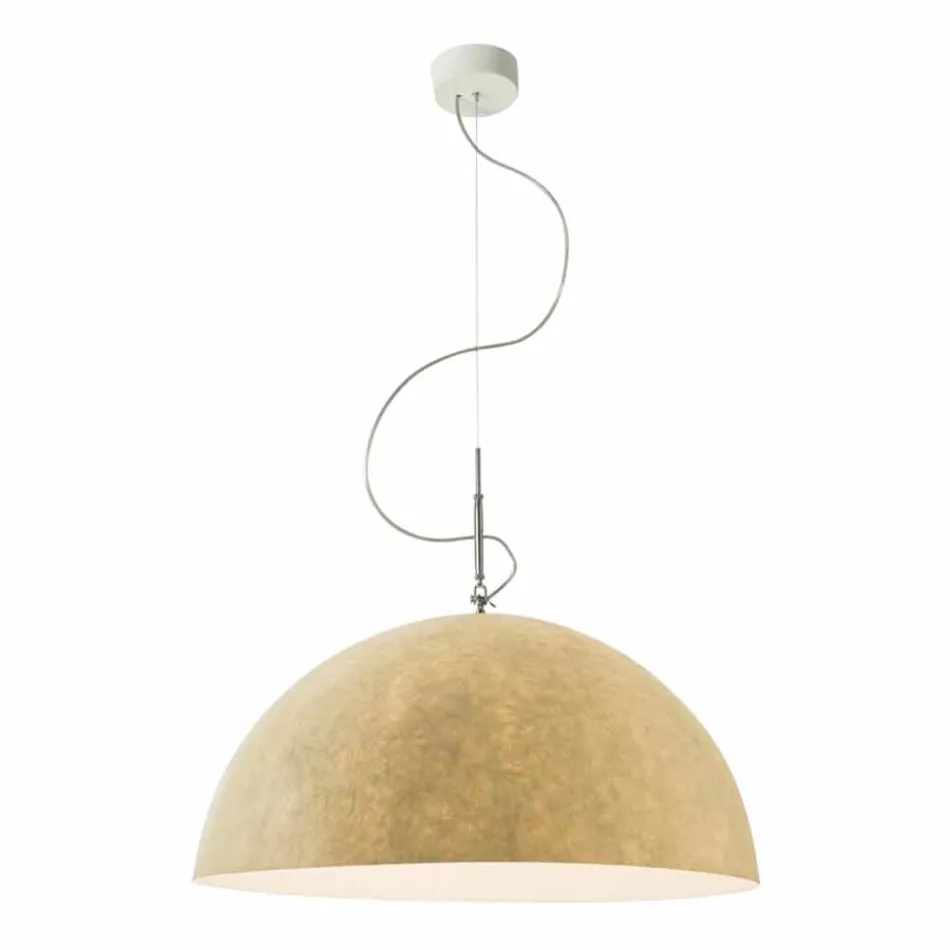 In-es.artdesign Half Moon Nebulite modern suspension lamp Viadurini