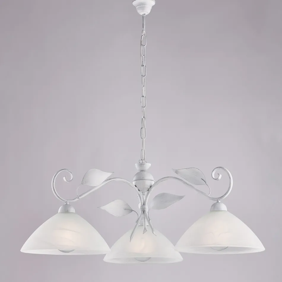 Modern Glass and Metal Lamp Made in Italy Ideal for Any Room - Carina Viadurini
