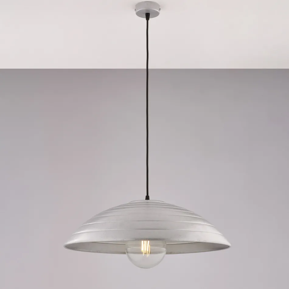 Modern Glass and Metal Lamp Made in Italy Ideal for Any Room - Cygnus Viadurini
