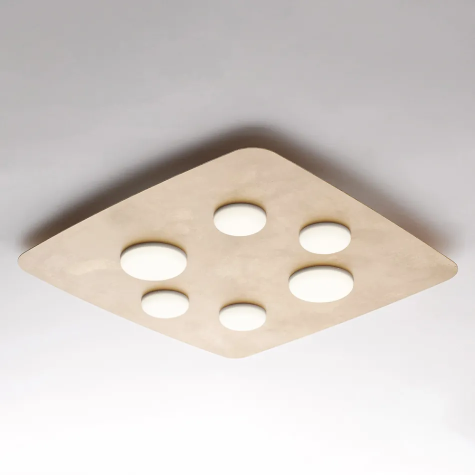 A modern glass and metal lamp for stylish interior decoration – Kepler Viadurini